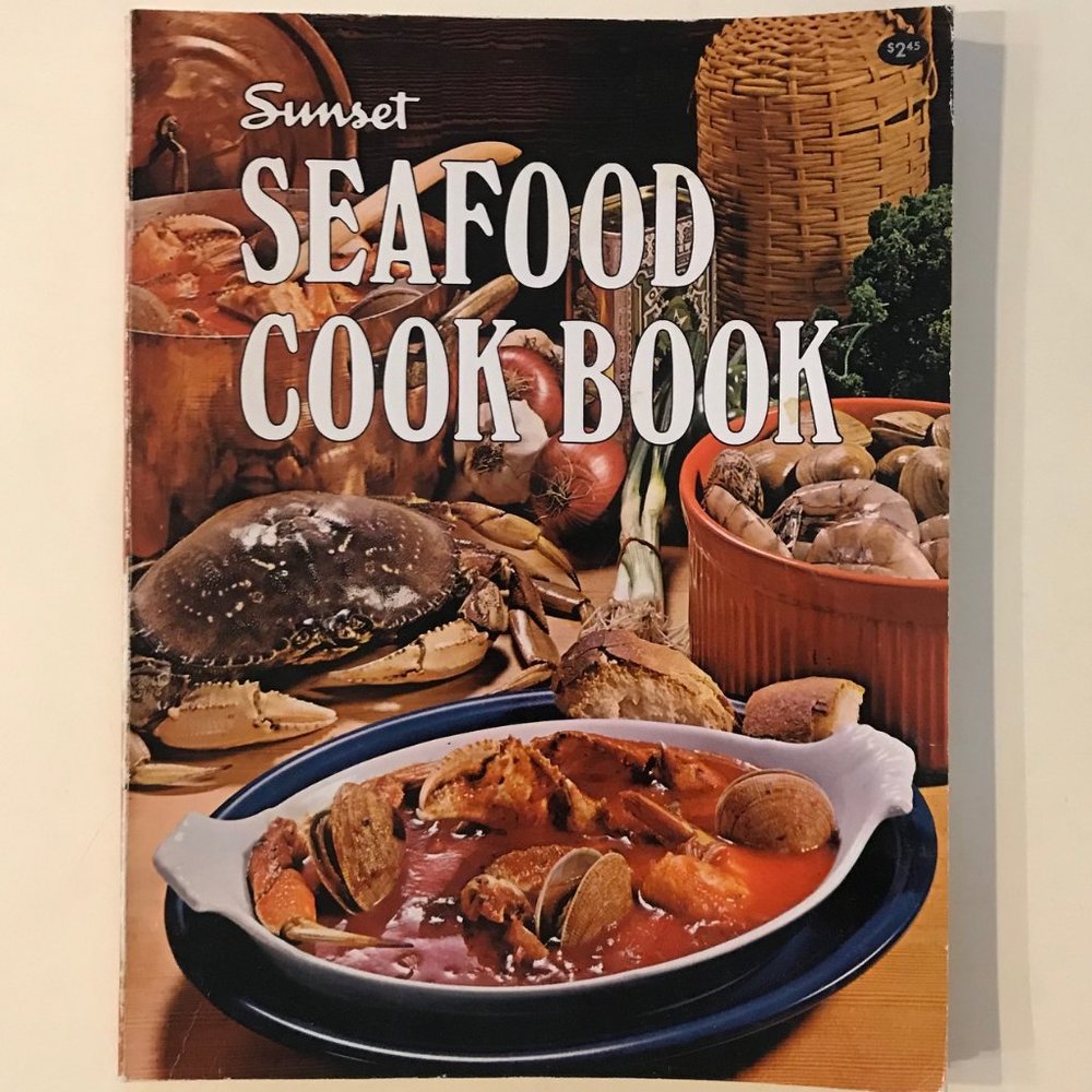 VINTAGE Sunset Seafood Cook Book
